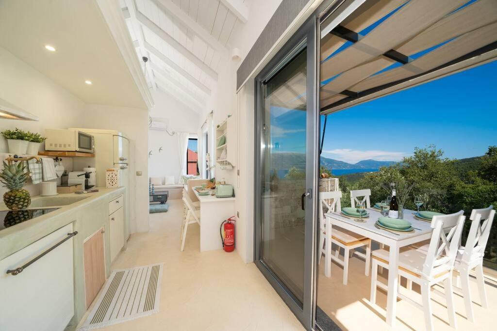 Villa Elisabeth Sea View Private Pool Fiskardo Kefalonia Katsarata ภายนอก รูปภาพ
