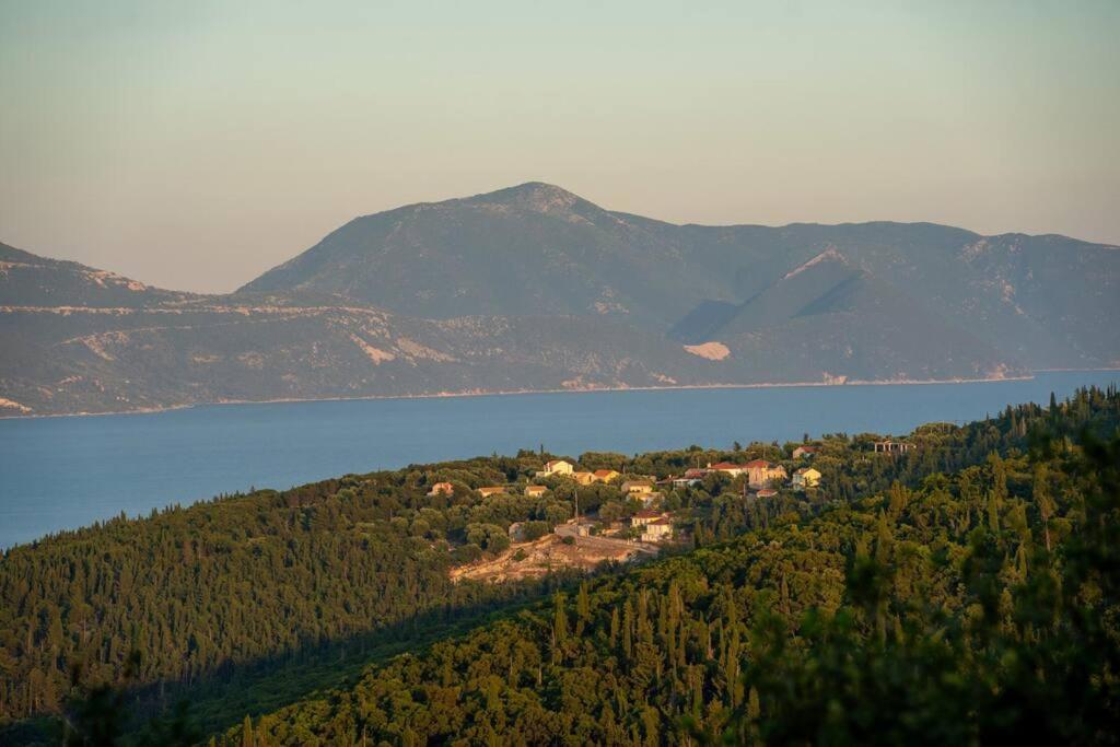 Villa Elisabeth Sea View Private Pool Fiskardo Kefalonia Katsarata ภายนอก รูปภาพ