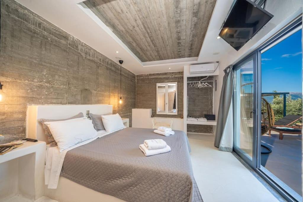 Villa Elisabeth Sea View Private Pool Fiskardo Kefalonia Katsarata ภายนอก รูปภาพ
